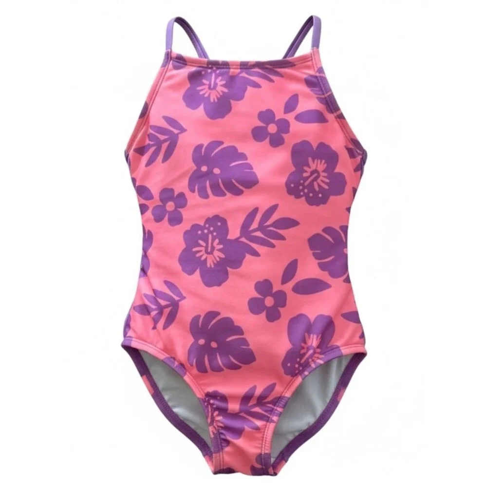 Cat & Jack Girls' One-Piece Swimsuits - Pack of 4; Size 4T and XS